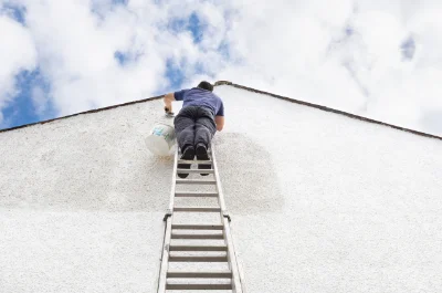 Peinture extérieure à Jouvençon — façades et ravalement
